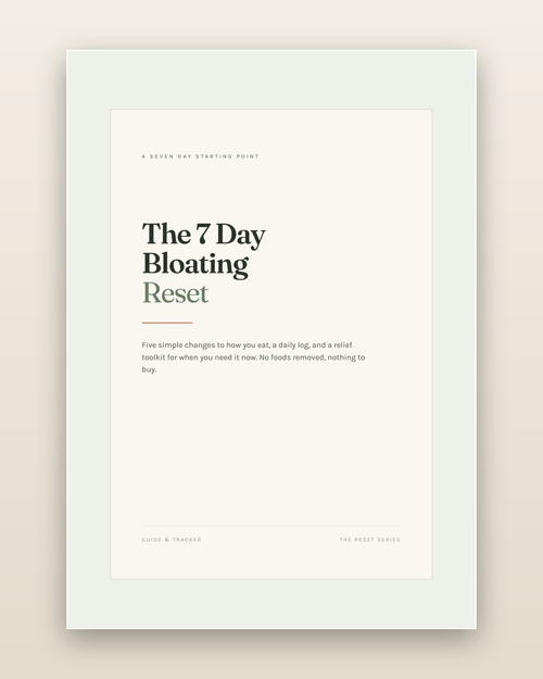 7-Day Bloating Reset