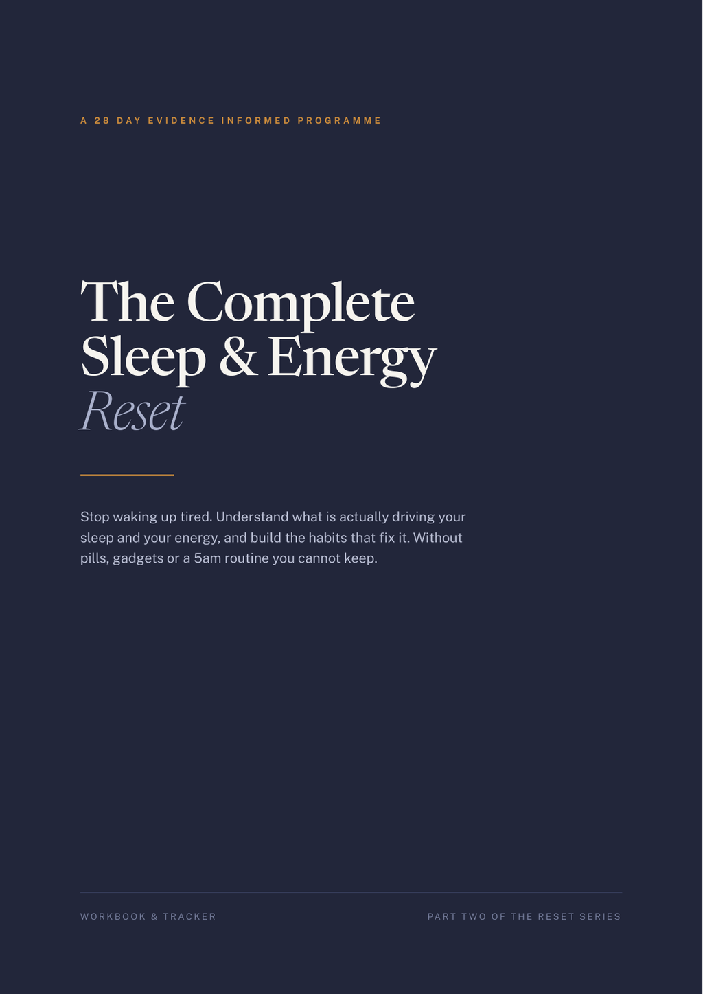 Complete Sleep & Energy Reset System