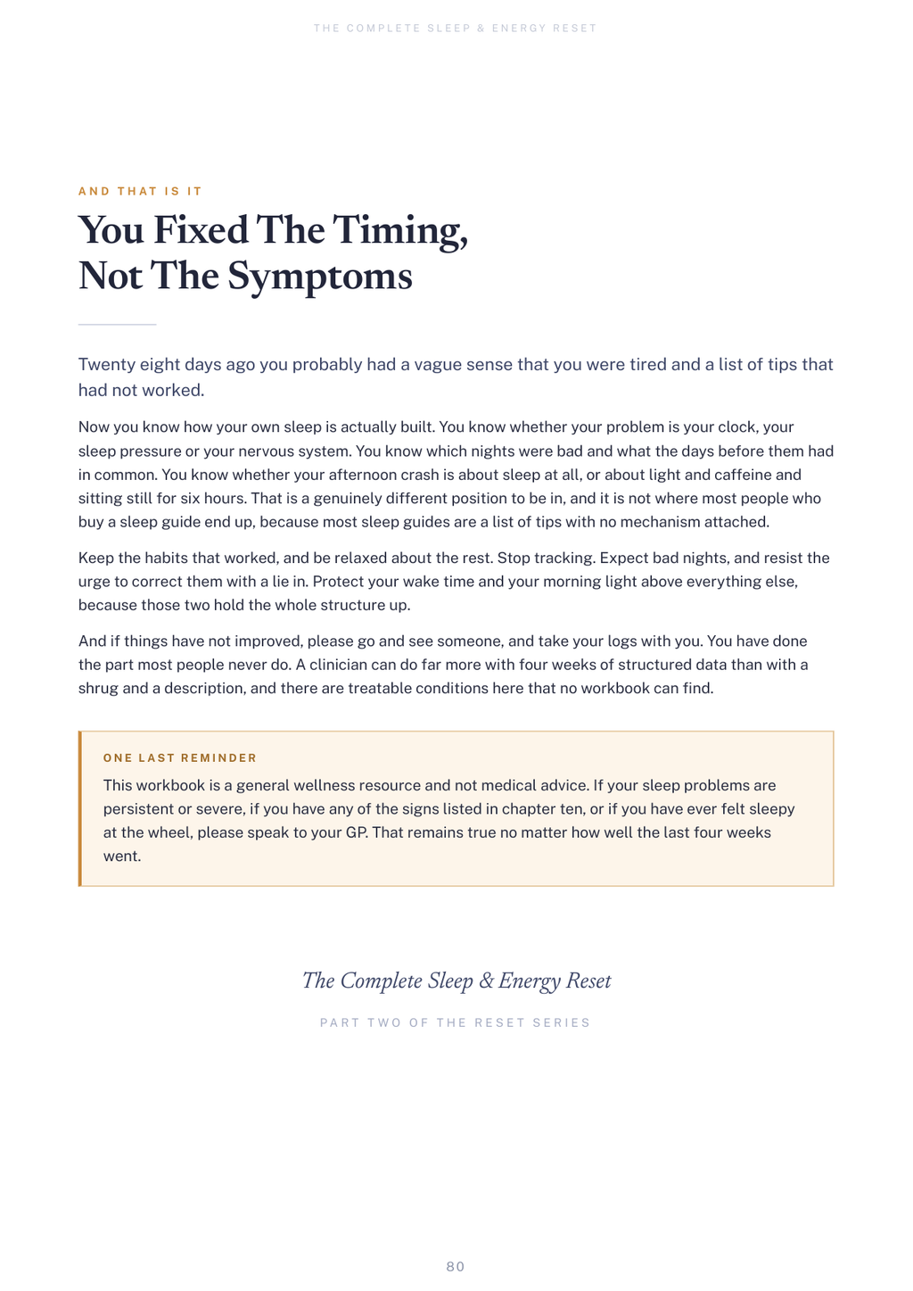 Complete Sleep & Energy Reset System