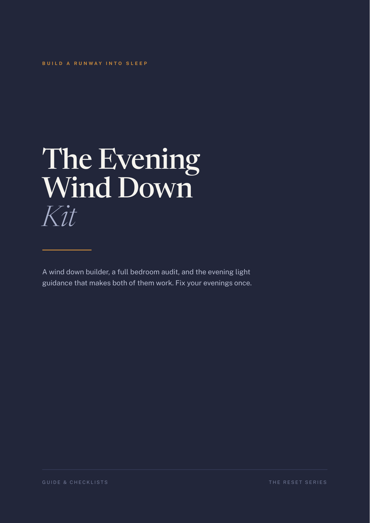 Evening Wind-Down Kit