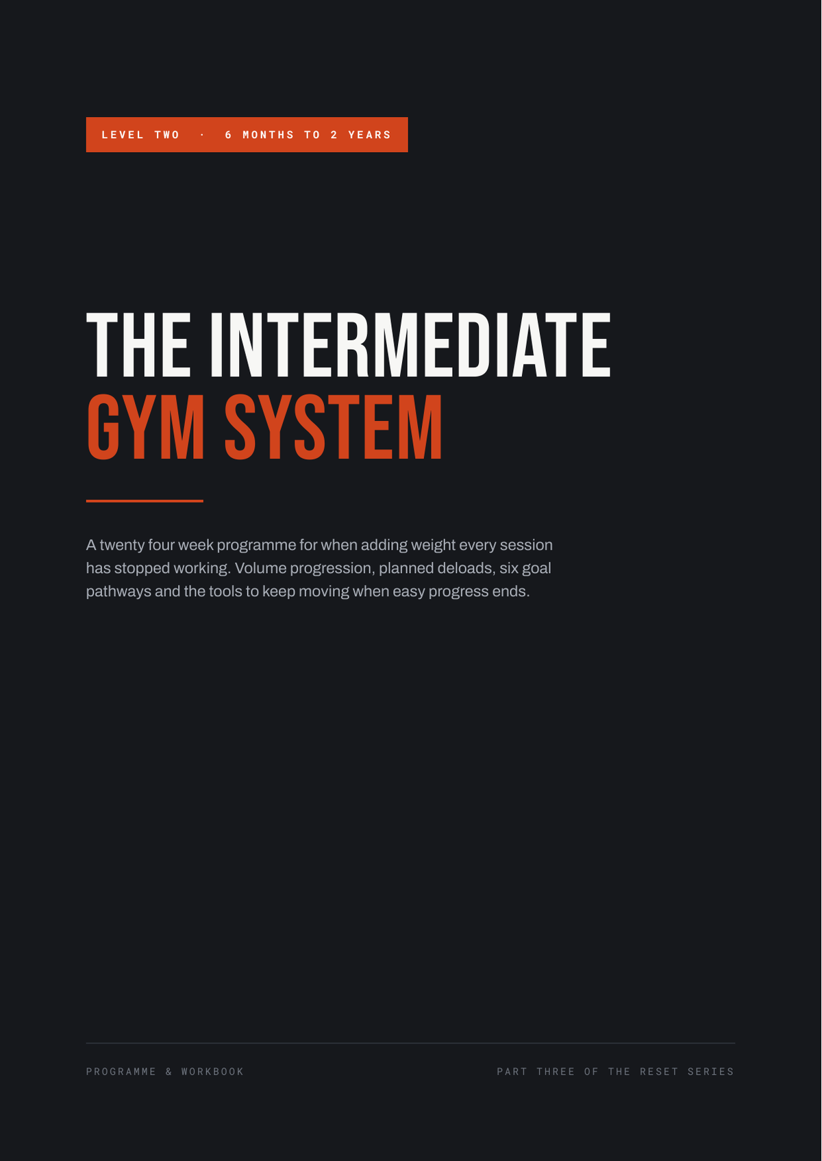 Intermediate Gym System