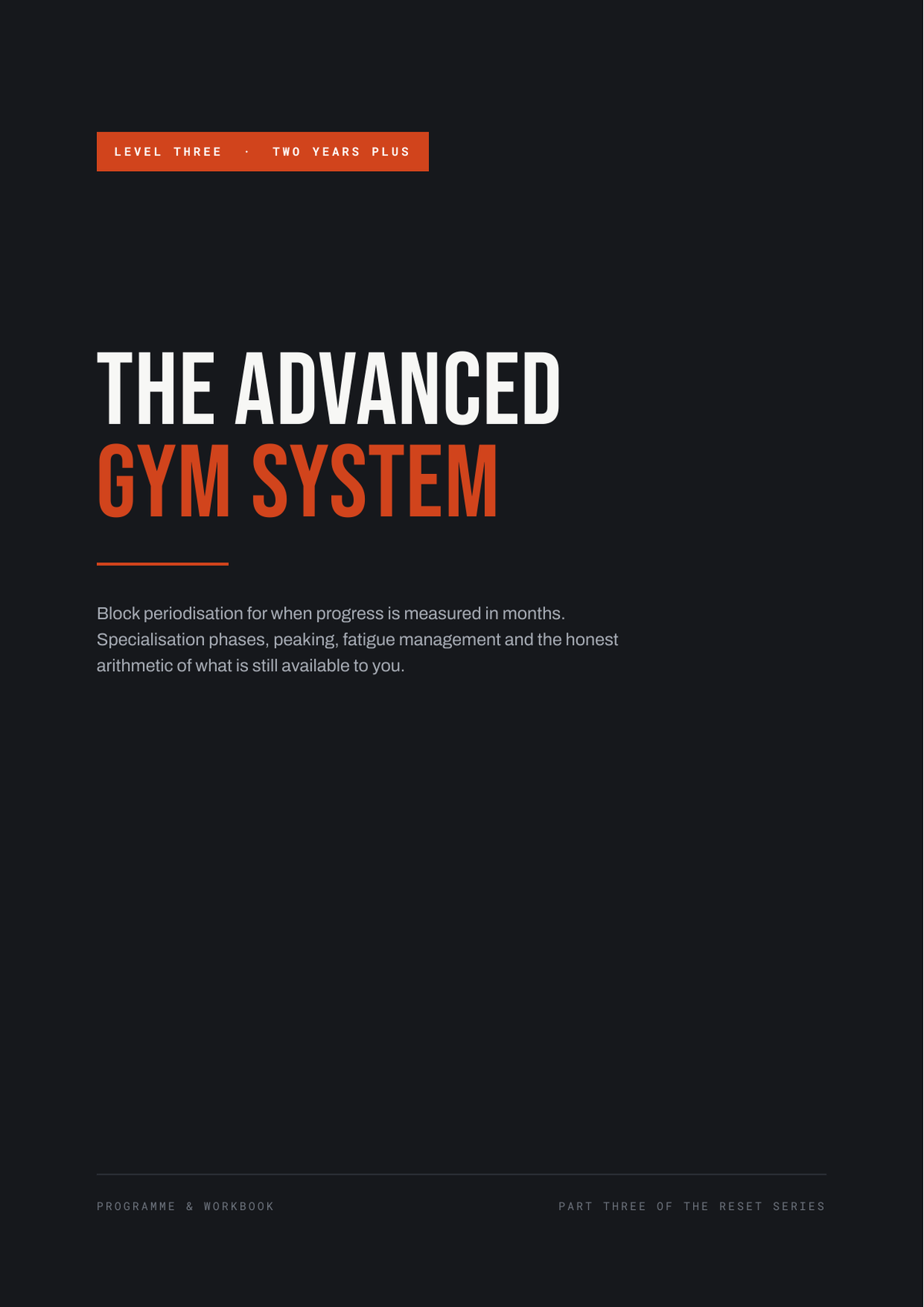 Advanced Gym System