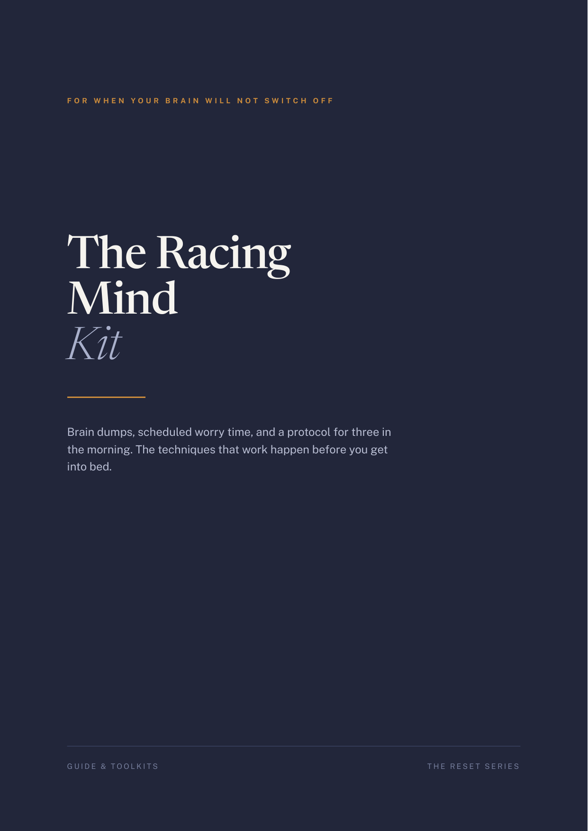Racing Mind Kit