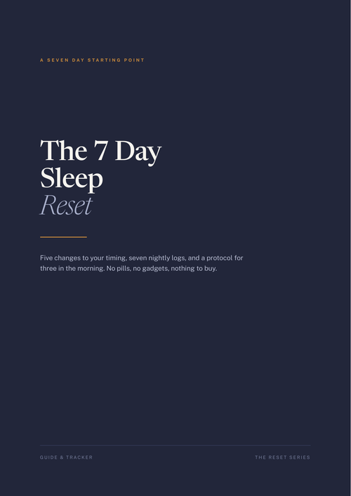 7-Day Sleep Reset