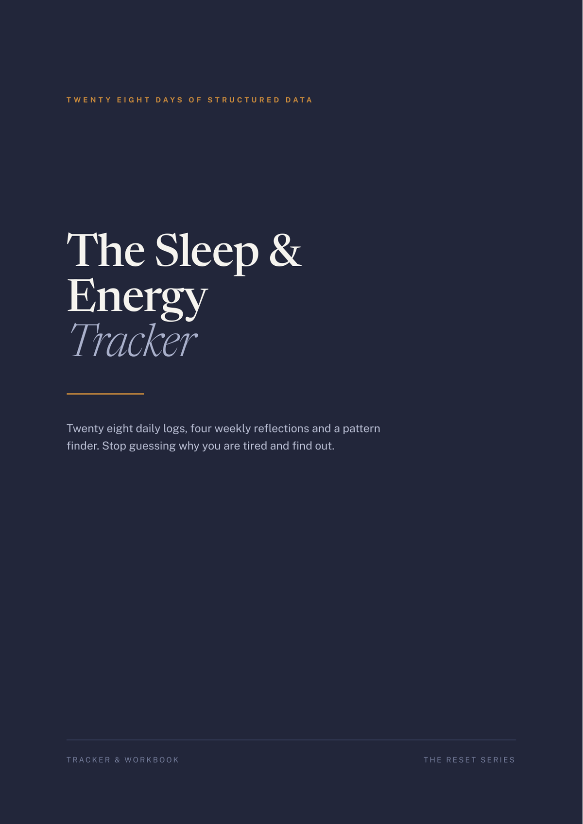 Sleep & Energy Tracker